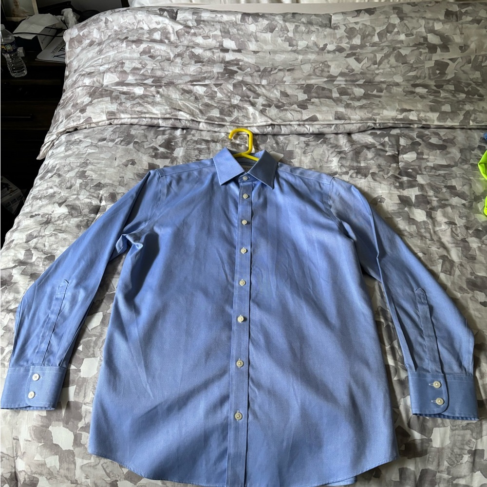 Charles Tyrwhitt Blue Dress Shirt Classic Style - NWOT